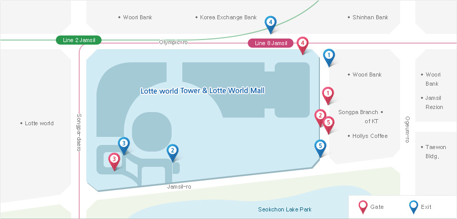 Parking Information For more information, see Map below.