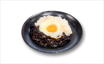 짜장밥 (계란후라이) + 생수
