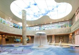 Panoramic view ofHealing Spa Pool