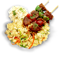 삼바 함박꼬치 볶음밥