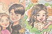 컬러 캐리커쳐